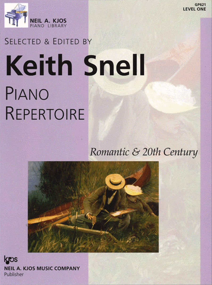 Neil A. Kjos Piano Library Piano Repertoire: Romantic-20th Century Level 1 Piano Method scores gallery preview page 1
