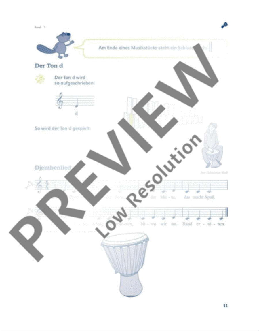 Jedem Kind ein Instrument School and Community scores gallery preview page 12