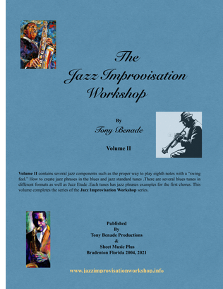 Book cover for The Jazz Improvisation Workshop - Volume II