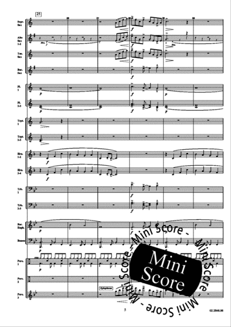 Stevie Wonder Medley Big Band scores gallery preview page 9