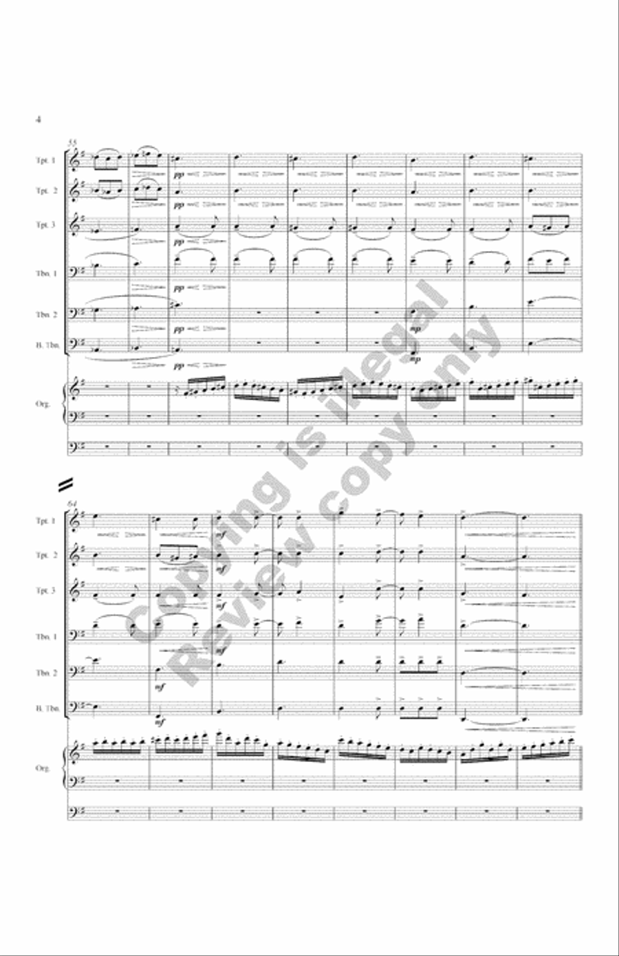 The Snow Lay On the Ground!: Nine Festive Carol Settings (Complete Compilation Full Score) Choir scores gallery preview page 28