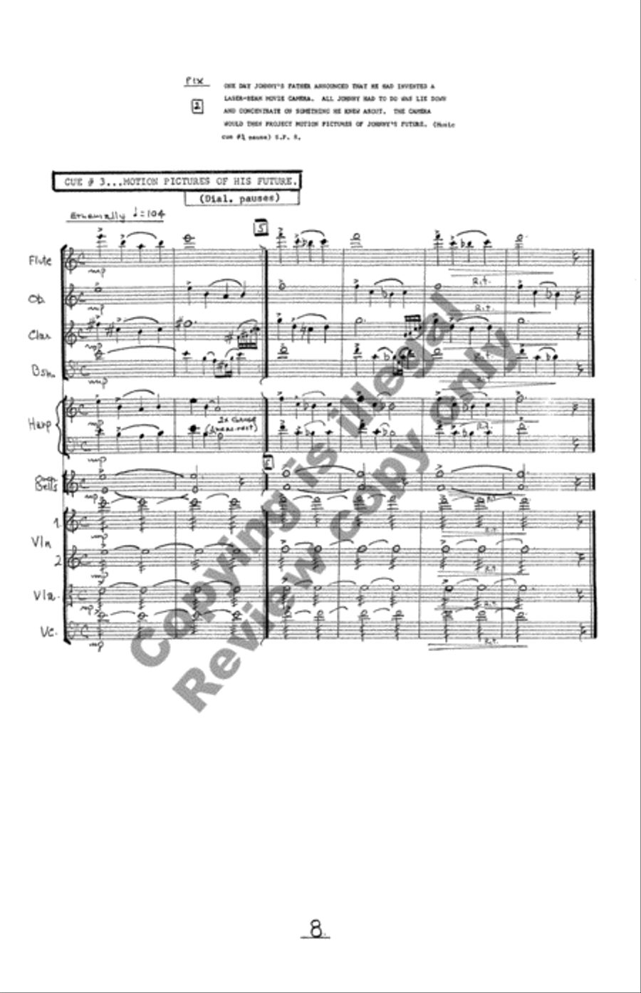The Dinosaur's Tale The Dinosaur's Tale Full Orchestra scores gallery preview page 10