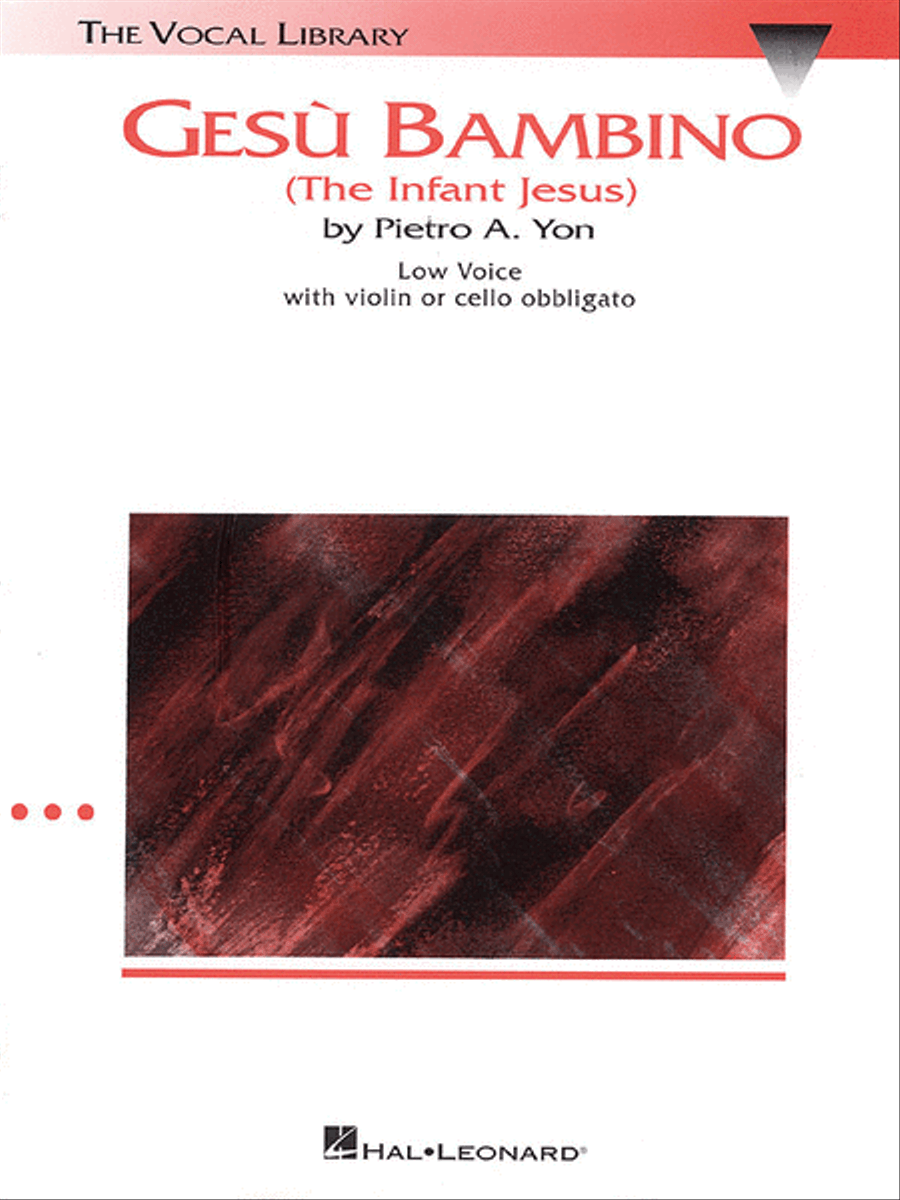 Book cover for Gesu Bambino - Low Voice