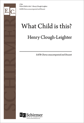Book cover for What Child is this?