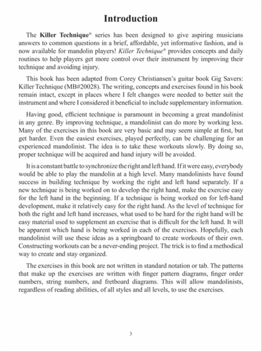Killer Technique: Mandolin Mandolin scores gallery preview page 4
