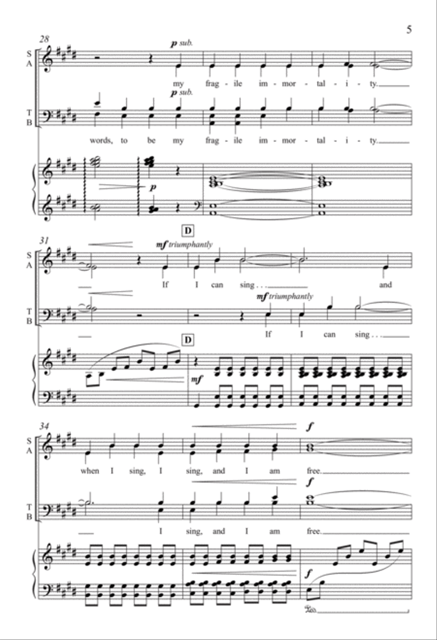 Refuge 4-Part scores gallery preview page 6
