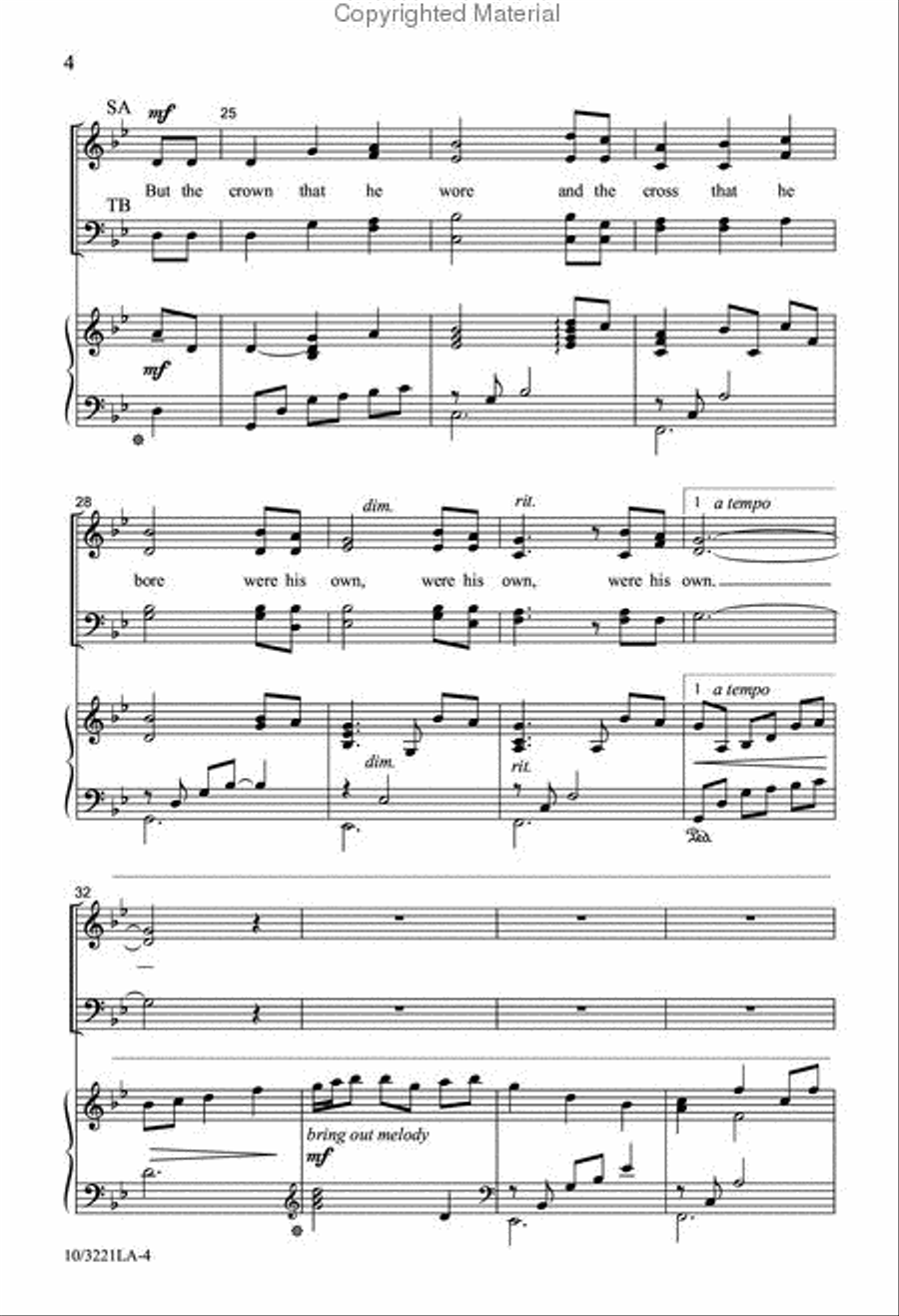 <br>Sheet music extract
