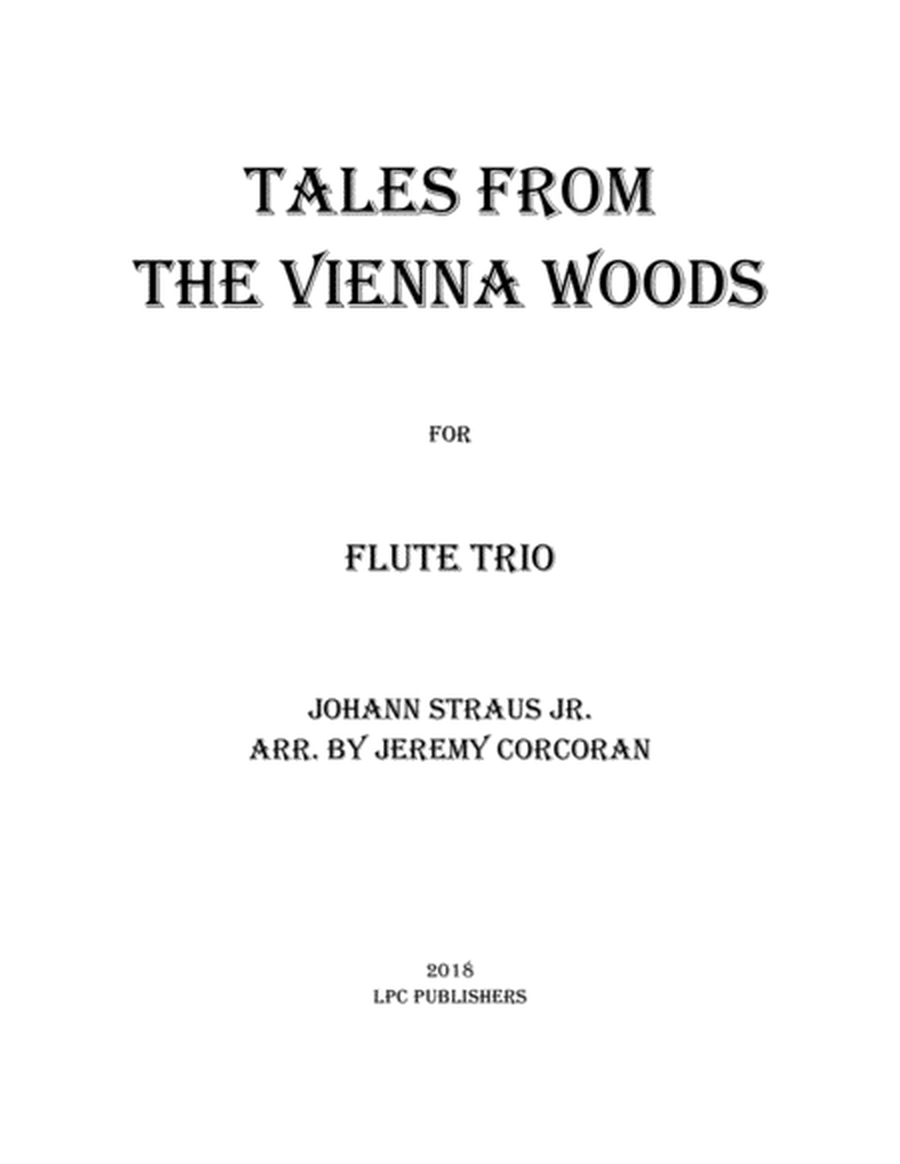 Tales From the Vienna Woods for Flute Trio image number null
