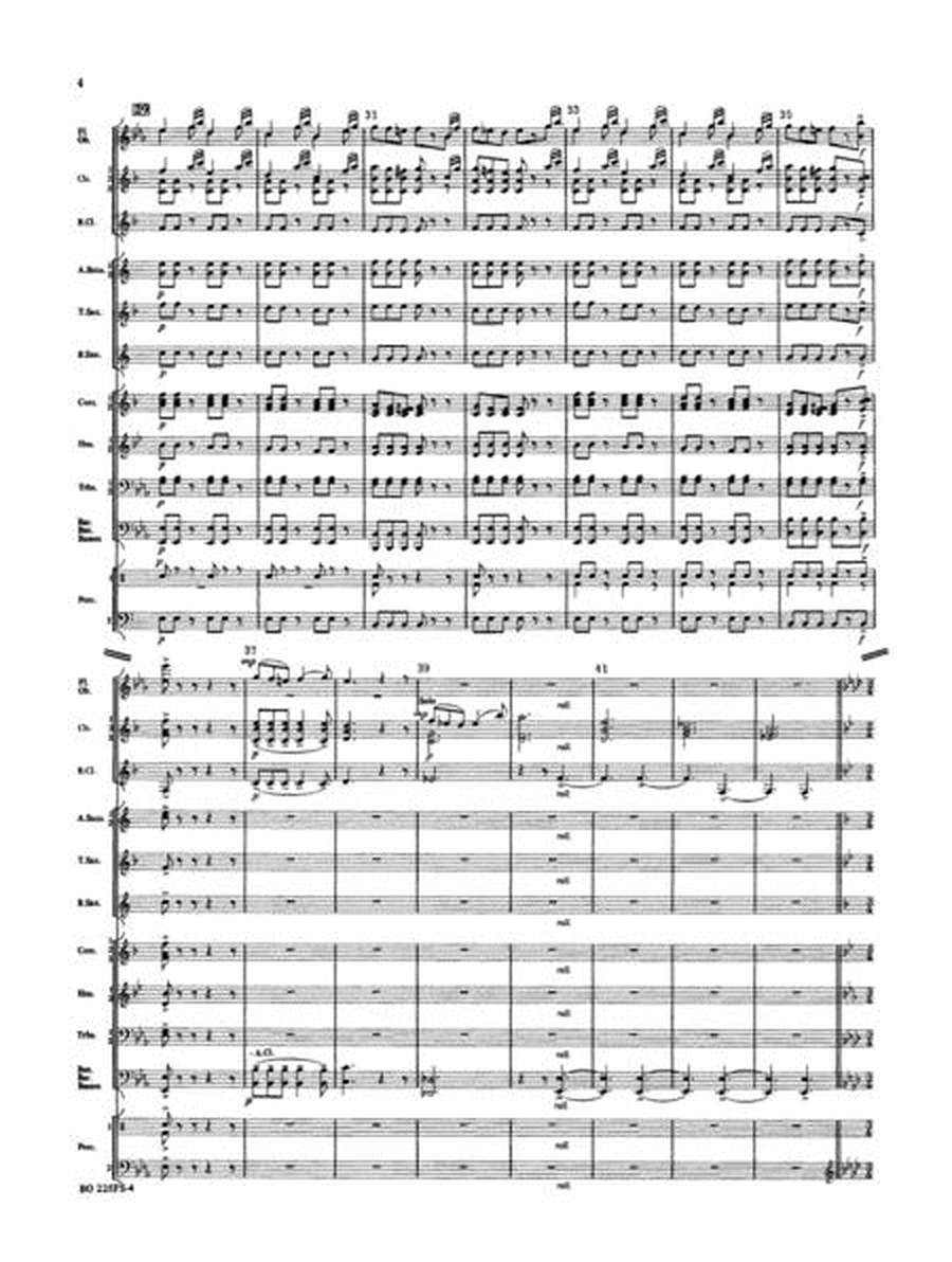 H M S Pinafore Overture Condensed Score