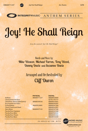 Book cover for Joy! He Shall Reign - Anthem
