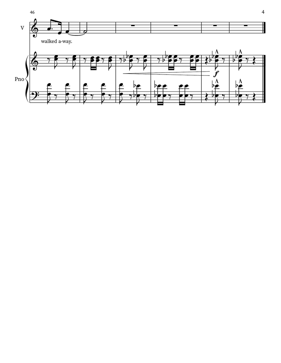 One Night in Late October Voice scores gallery preview page 4