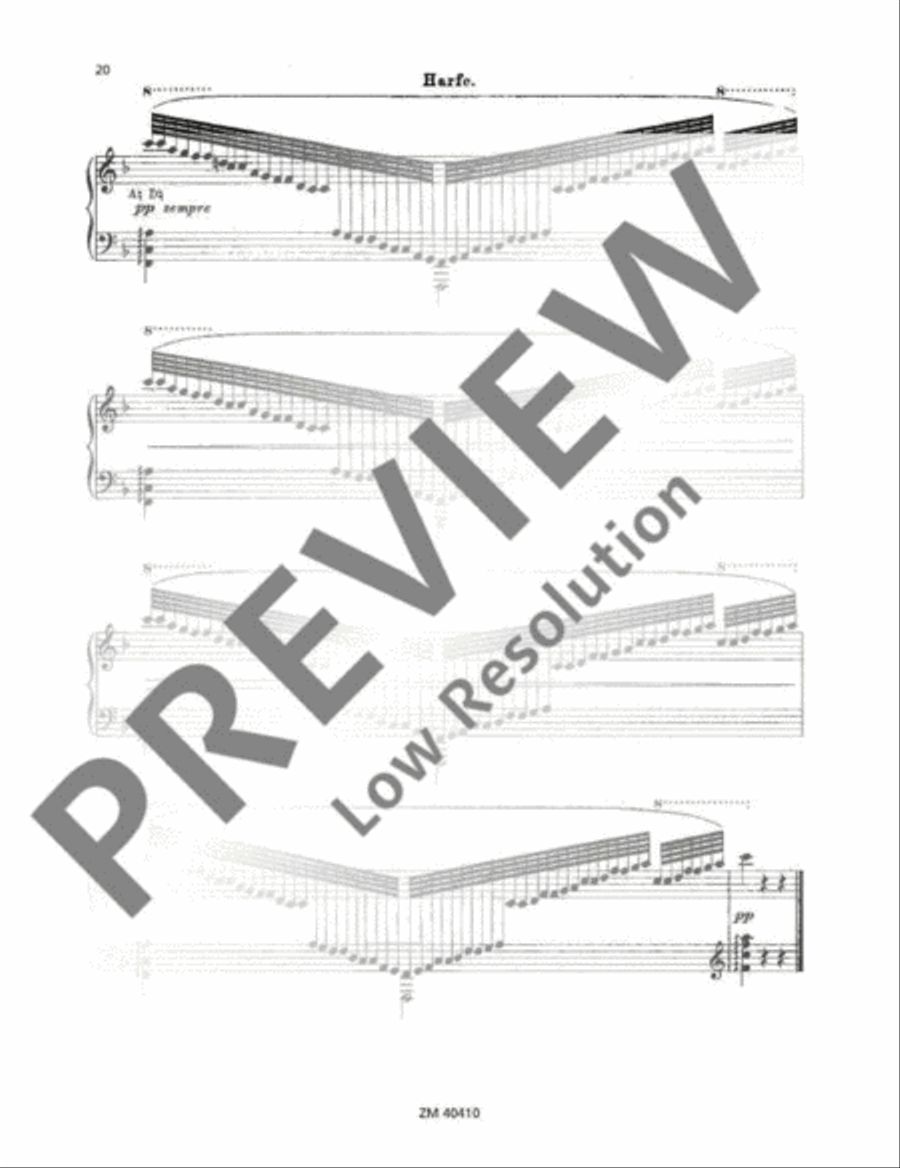 Vineta Harp scores gallery preview page 21