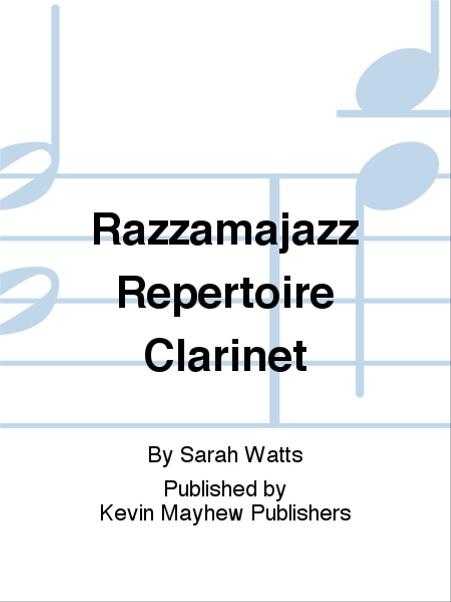 Razzamajazz Repertoire Clarinet Clarinet Solo scores gallery preview page 1