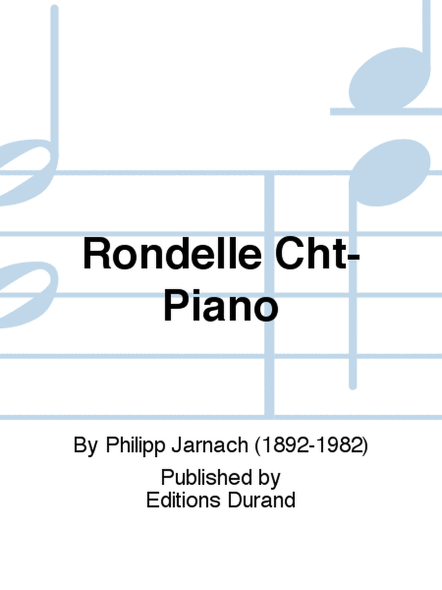 Rondelle Cht-Piano