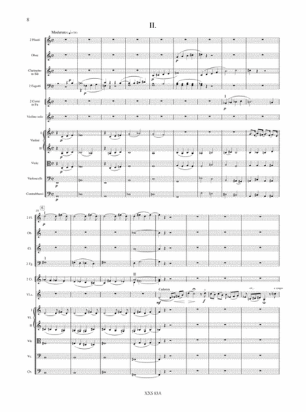 Concerto Lirico for Violin and Orchestra (1978-79)
