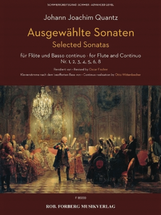 Book cover for Selected Sonatas Flute and Basso Continuo