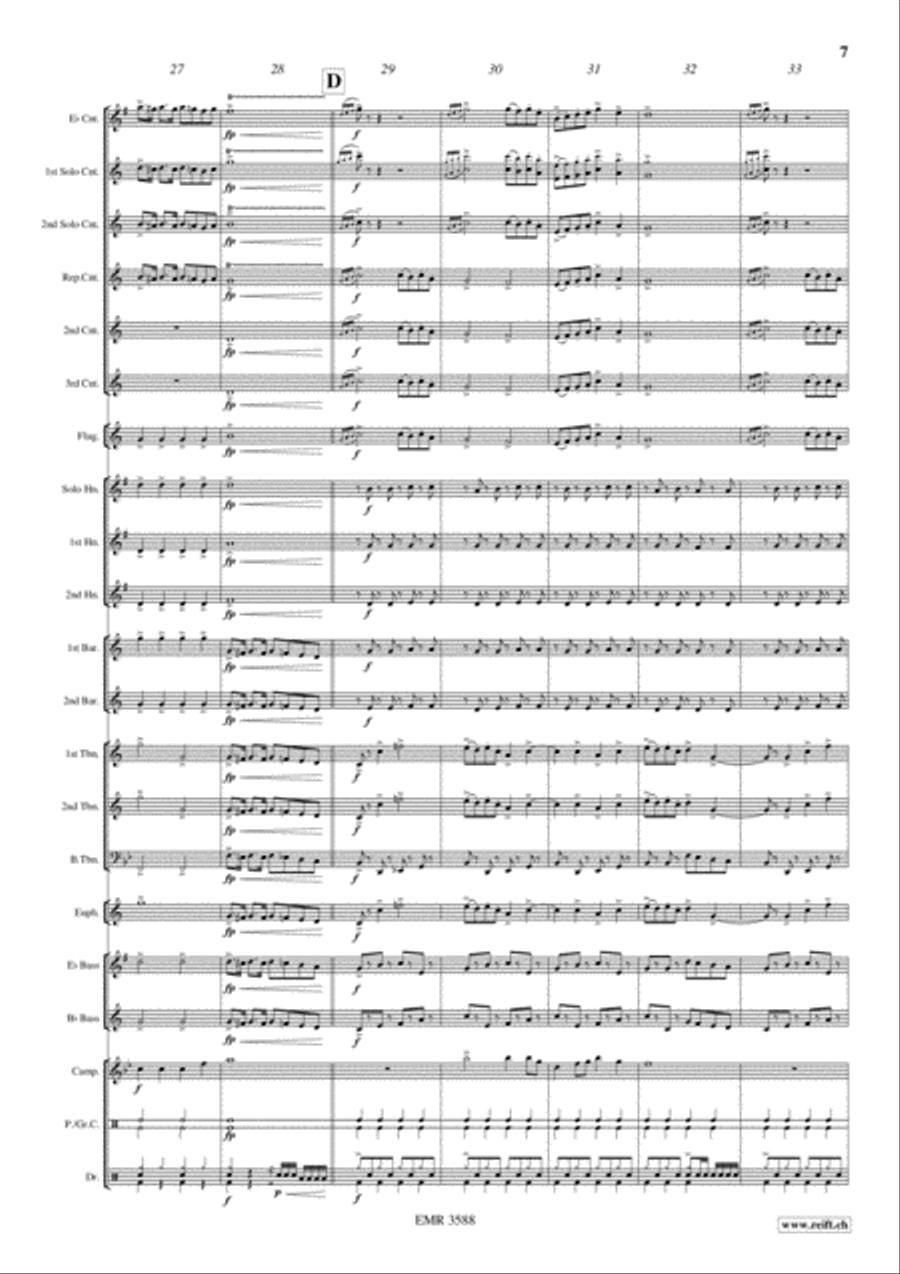Hasty Start Hasty Start Brass Band scores gallery preview page 8
