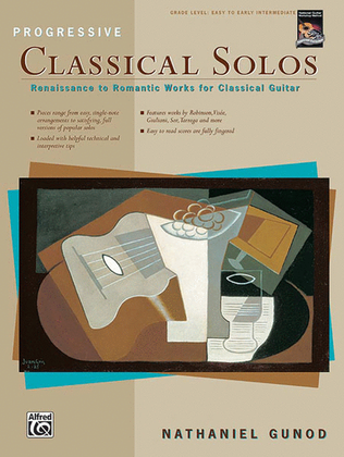 Book cover for Progressive Classical Solos