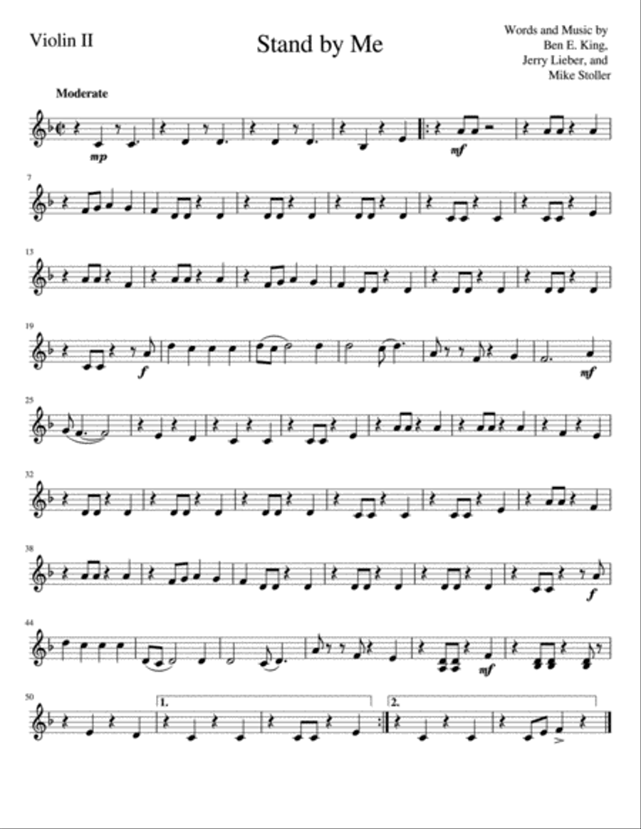 Stand By Me Large Ensemble scores gallery preview page 6