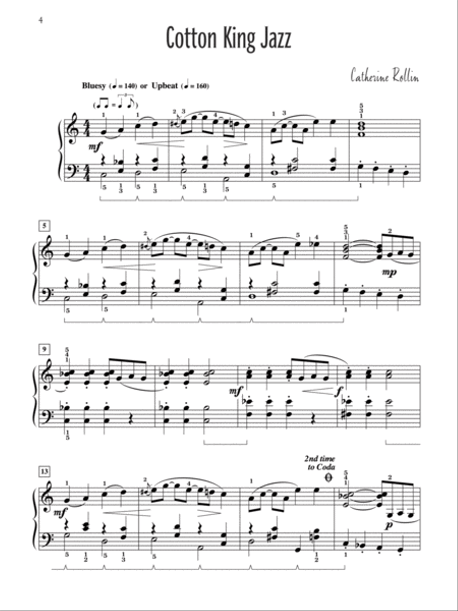 Mississippi Moods Piano Solo scores gallery preview page 3