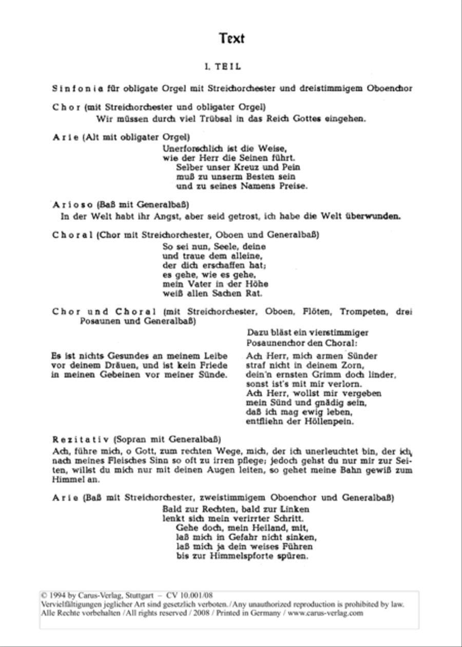 About the Kingdom of God (Vom Reiche Gottes) 4-Part scores gallery preview page 3