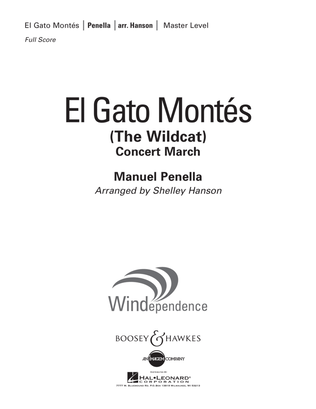 El Gato Montés (The Wild Cat) - Conductor Score (Full Score)