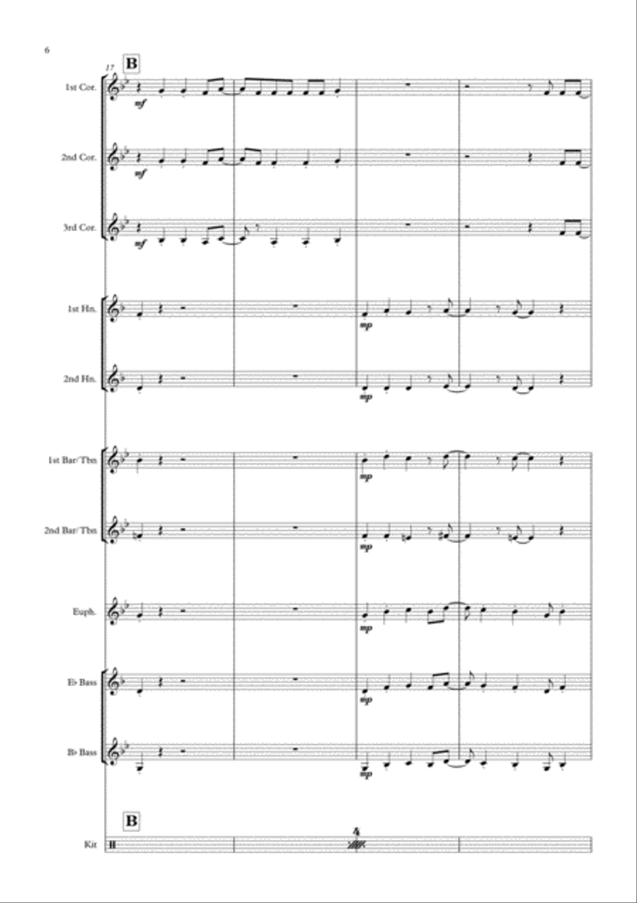 Happy Happy Large Ensemble scores gallery preview page 6