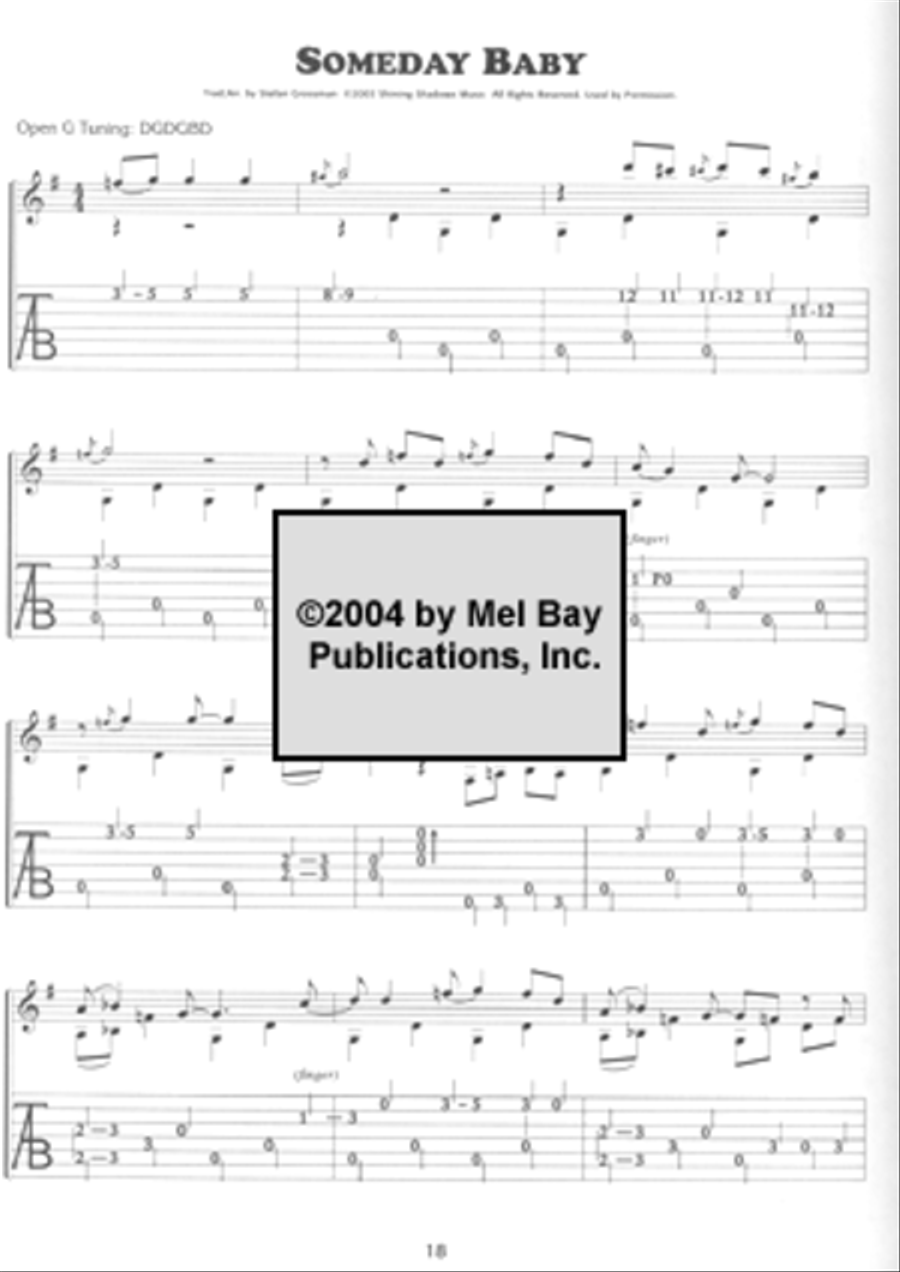 Bottleneck Blues Guitar Electric Guitar scores gallery preview page 3