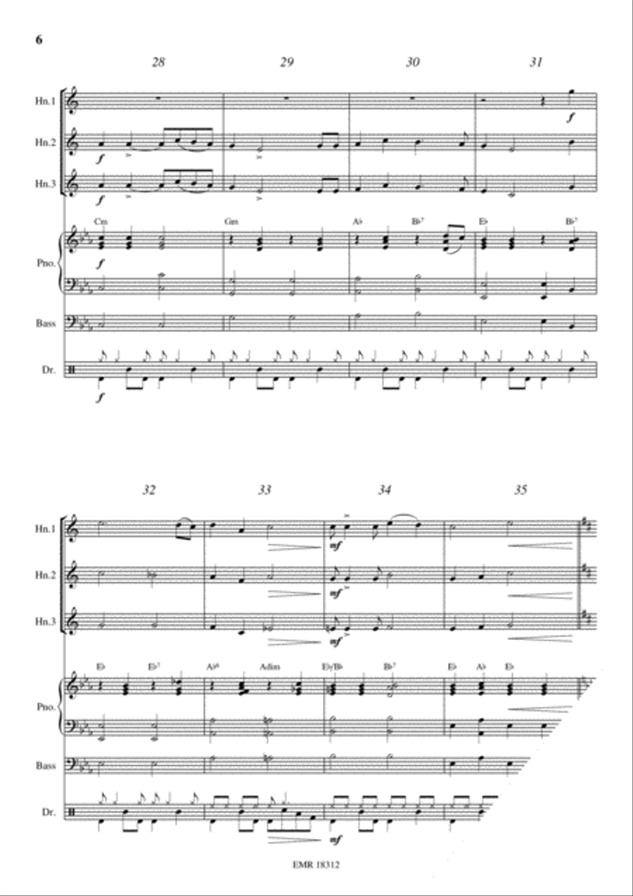 Deep River Deep River Horn scores gallery preview page 6