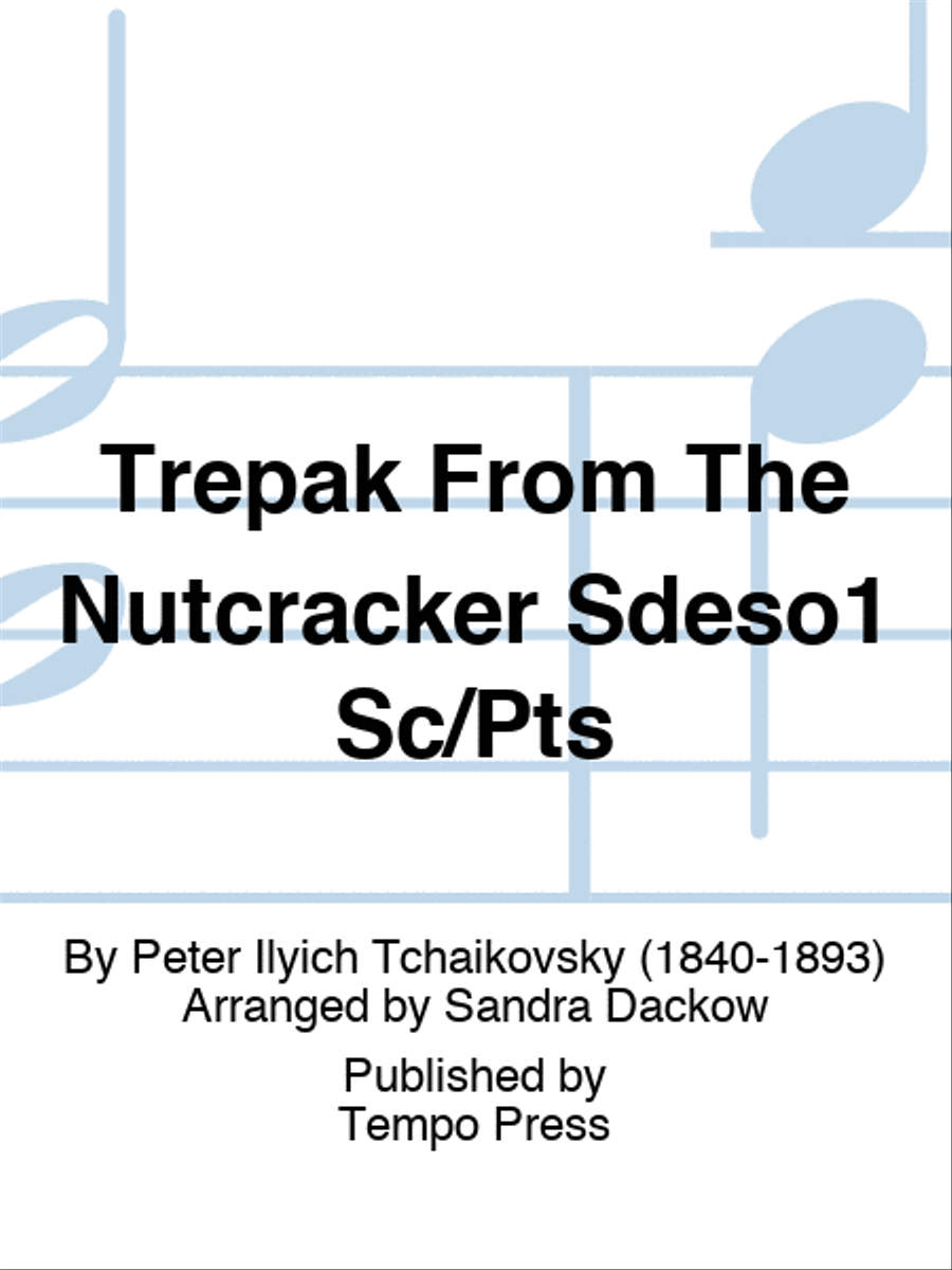 Trepak From The Nutcracker Sdeso1 Sc/Pts String Orchestra scores gallery preview page 1