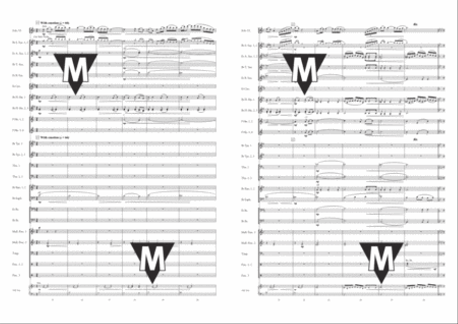 The Story of Anne Frank Fanfare Band scores gallery preview page 3