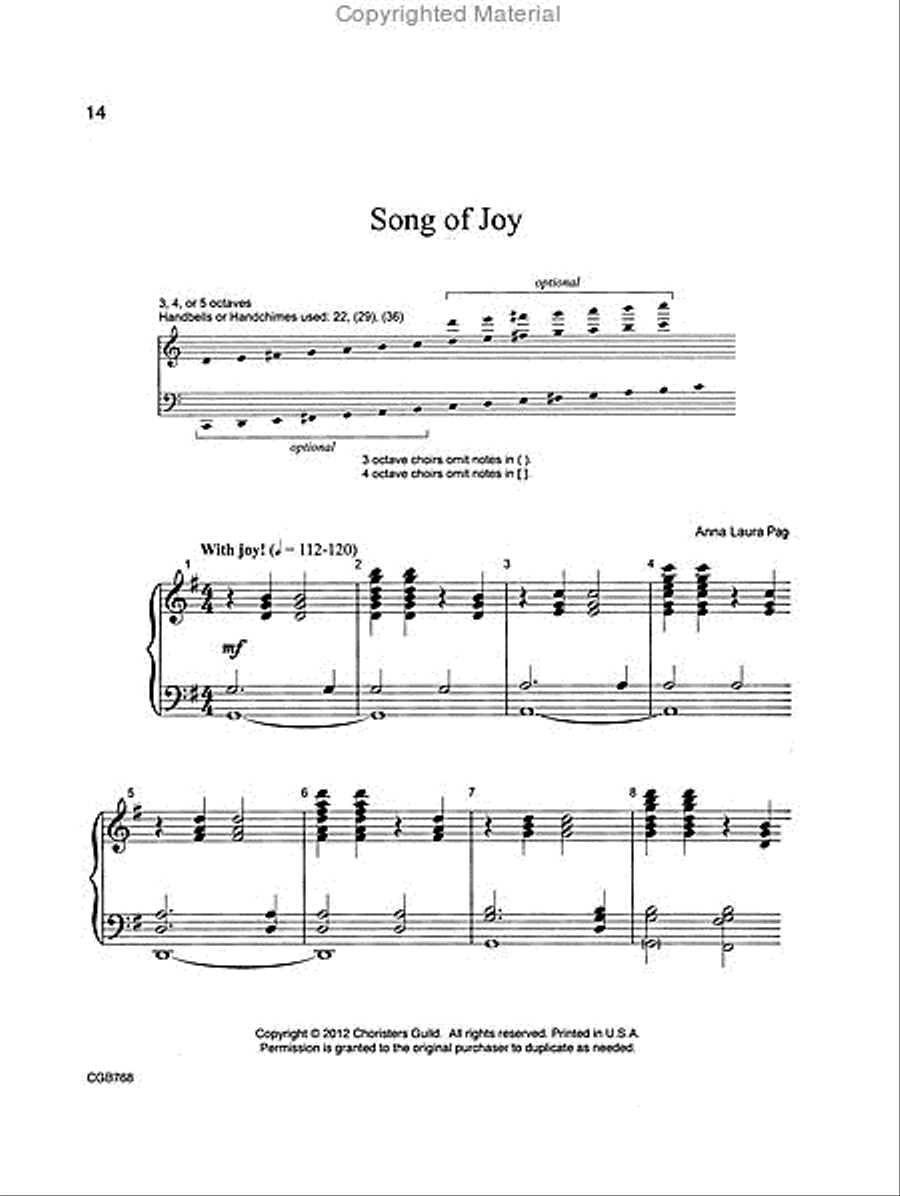 Ring Praises! (3-5 octaves) 5-Octaves scores gallery preview page 4