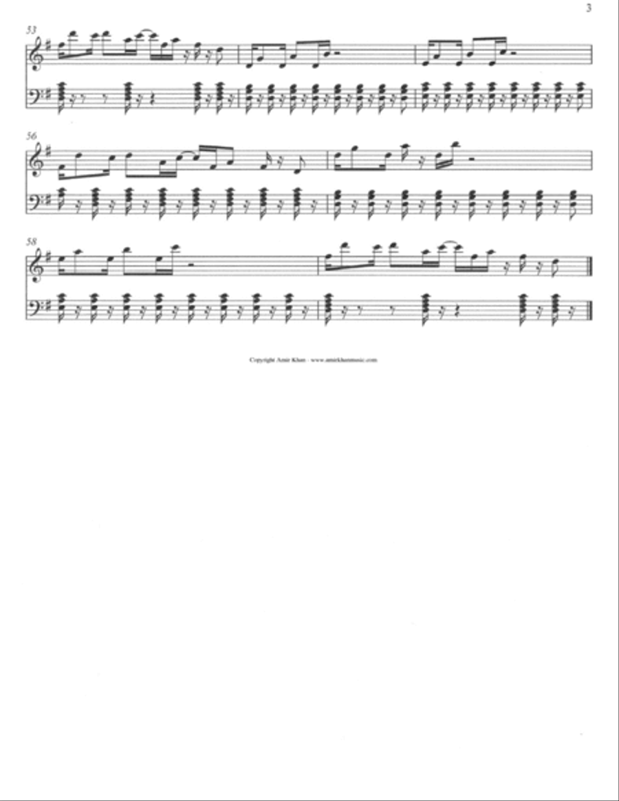 The Butterfly - Duet for Piano Piano Method scores gallery preview page 3