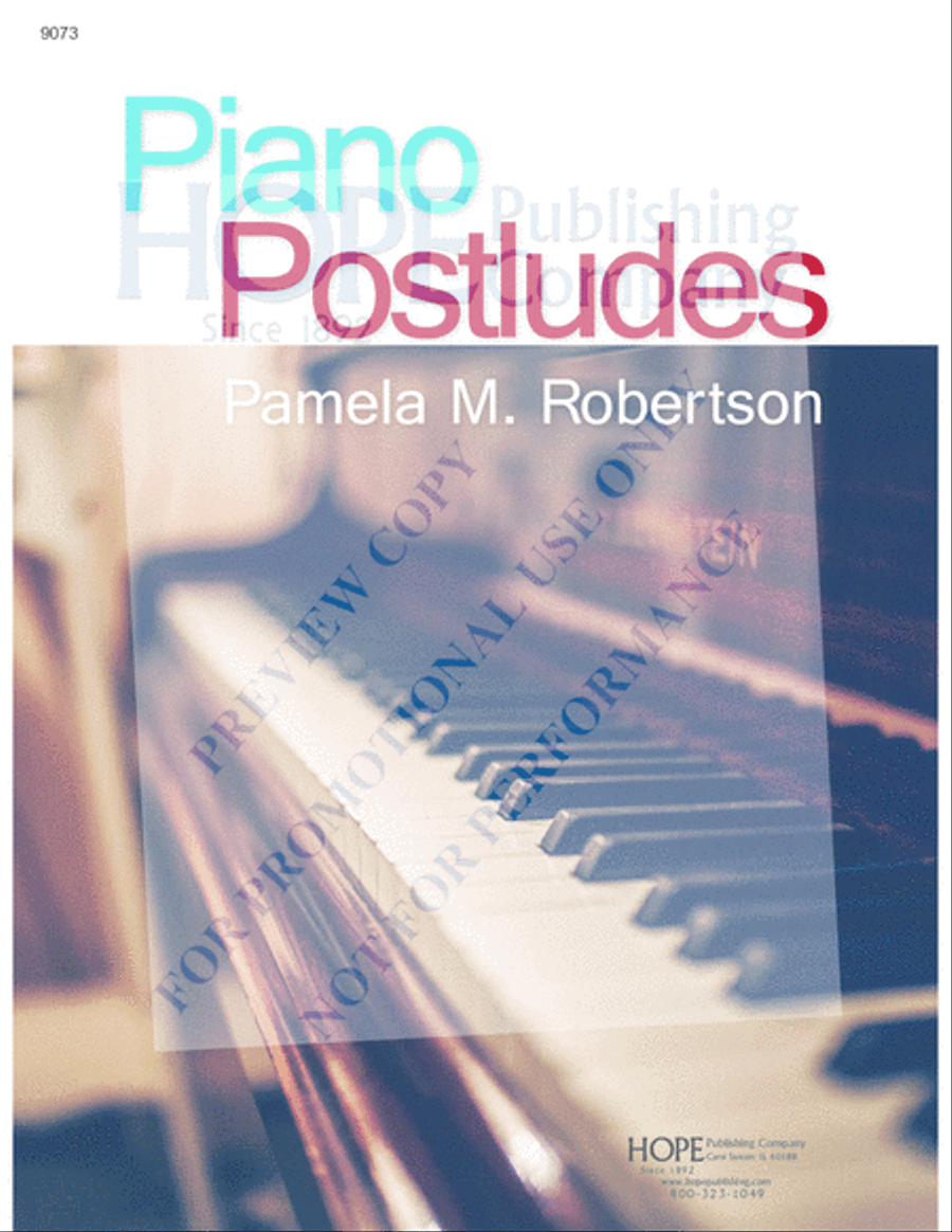 Piano Postludes Piano Solo scores gallery preview page 2