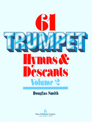 Book cover for 61 Trumpet Hymns and Descants, Vol. 2