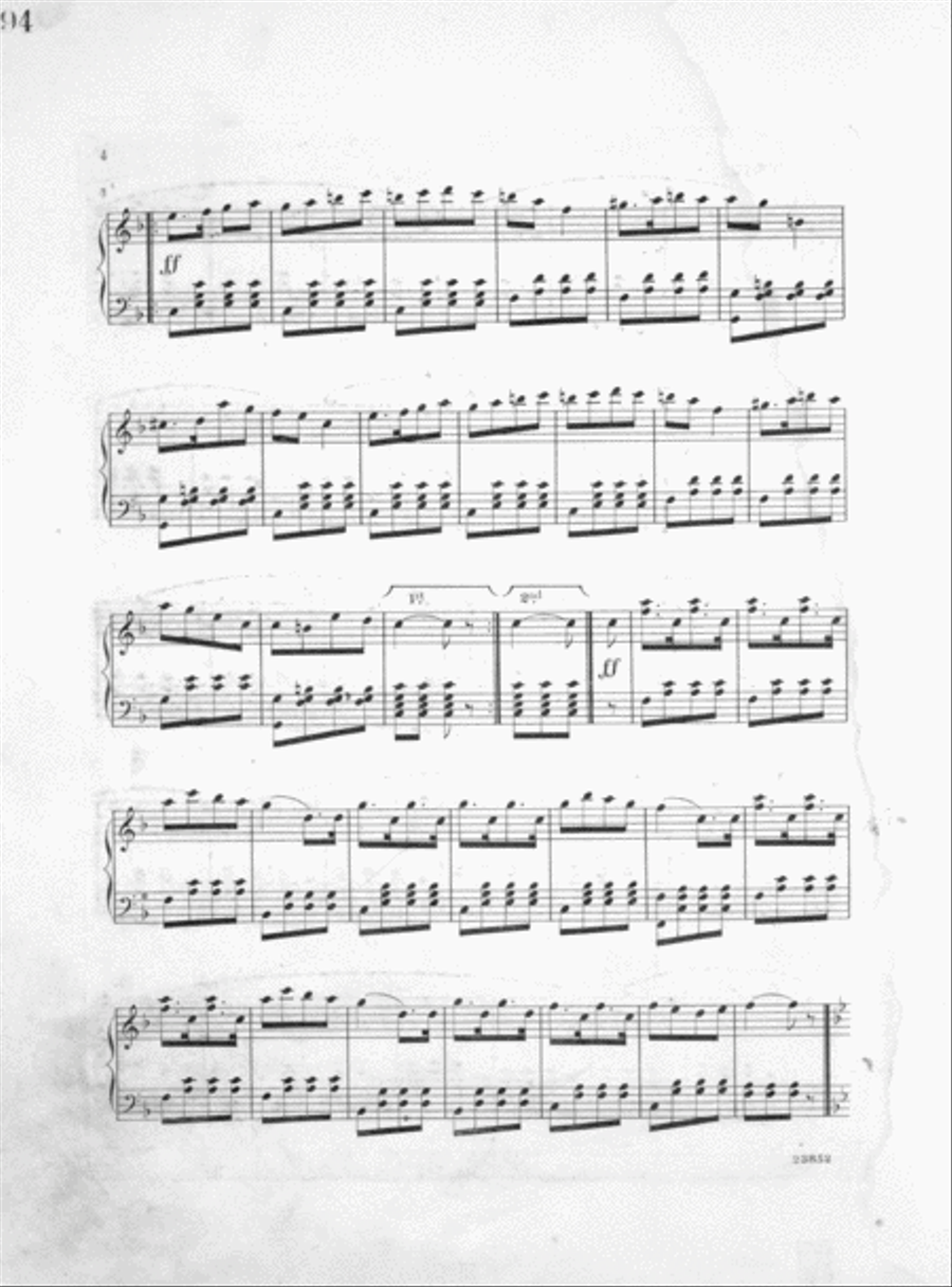 Mugby Junction Galop Piano Solo scores gallery preview page 3