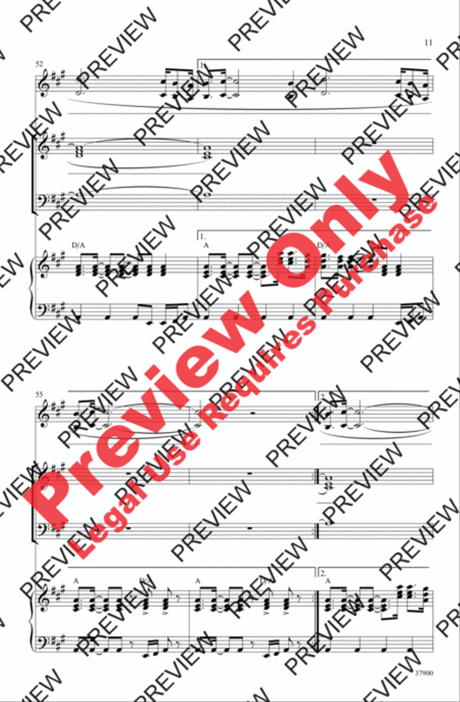 Dancing Queen 3-Part scores gallery preview page 22