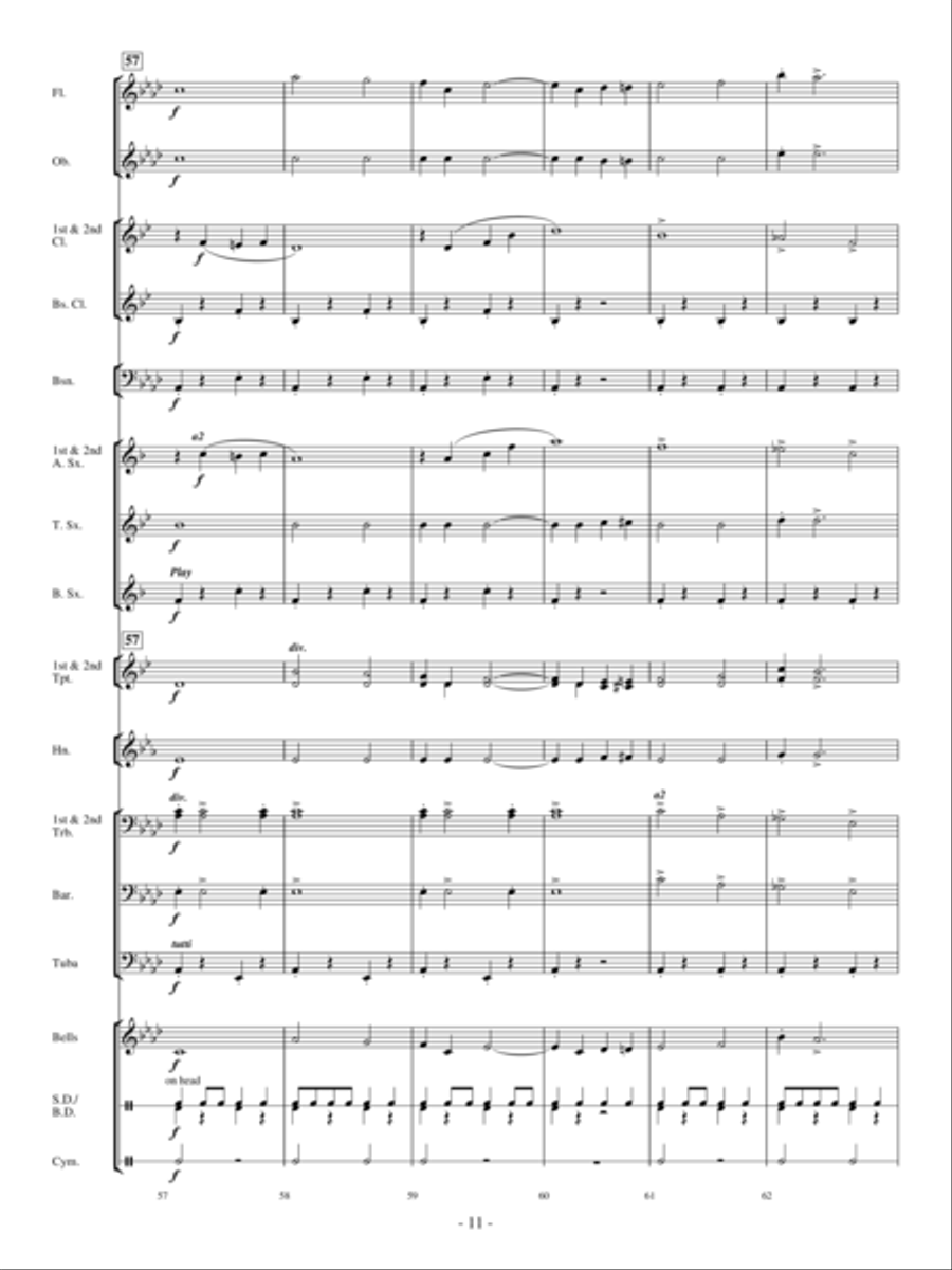 March Kings March Kings Concert Band scores gallery preview page 10