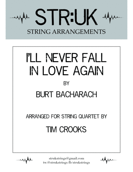 I'll Never Fall In Love Again image number null