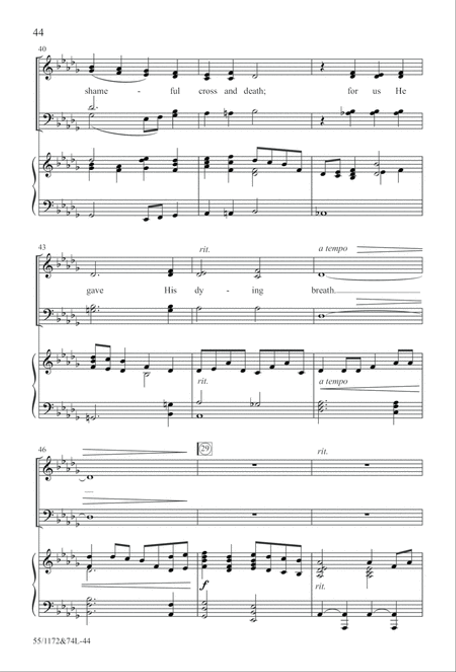 The Easter Story The Easter Story 4-Part scores gallery preview page 45