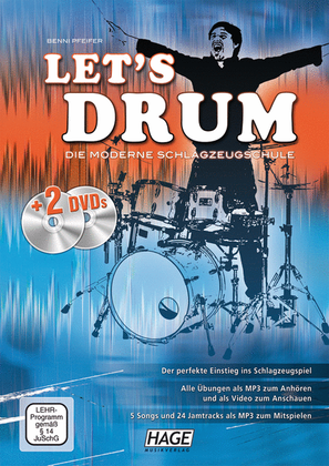 Book cover for Let's Drum