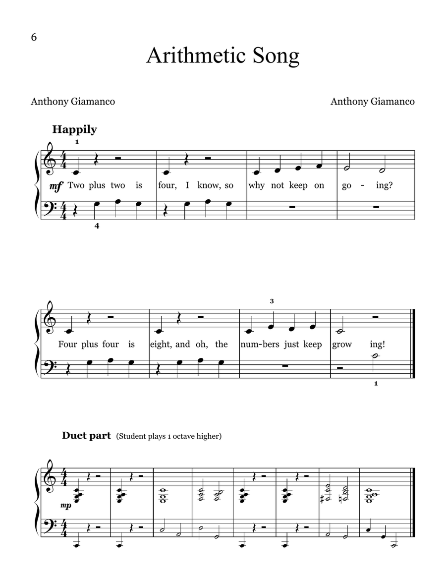It's Elementary! (Vol. 1), 12 Engaging Solos for the Early Elementary Pianist Piano Method scores gallery preview page 6