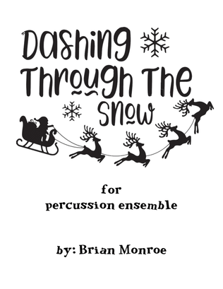 Book cover for Dashing Through the Snow