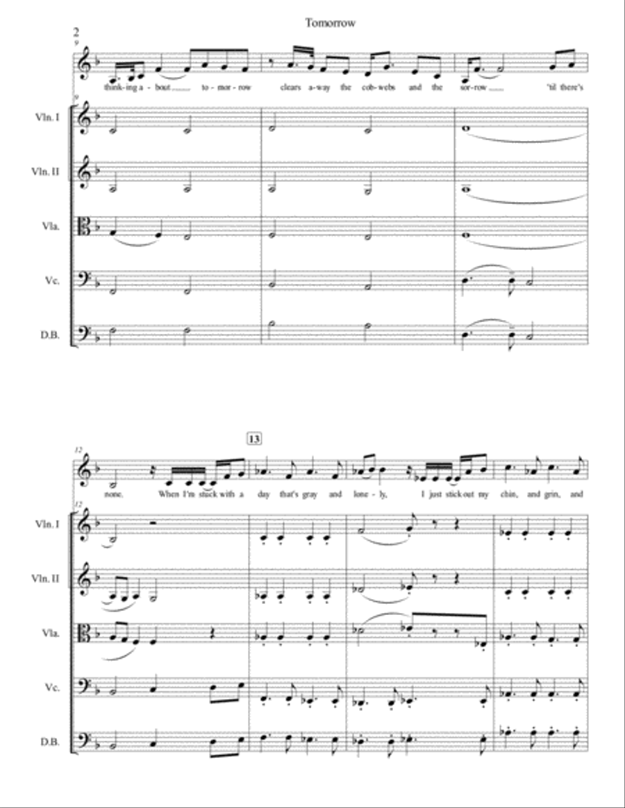 Tomorrow Small Ensemble scores gallery preview page 3