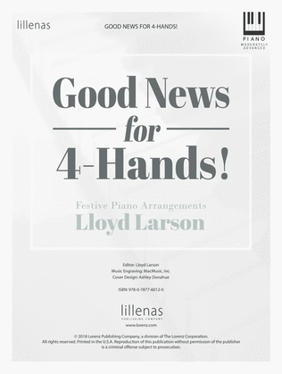 Good News for 4-Hands! (Digital Delivery)