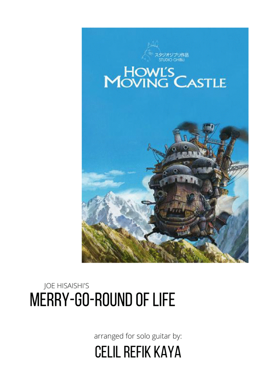Merry-go-round Of Life Acoustic Guitar scores gallery preview page 1
