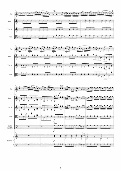 Vivaldi - Oboe Concerto in C major RV 451 for Oboe, Strings and Harpsichord image number null