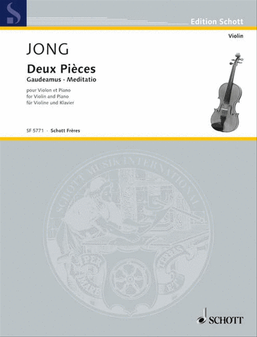 Two Pieces Violin Solo scores gallery preview page 1
