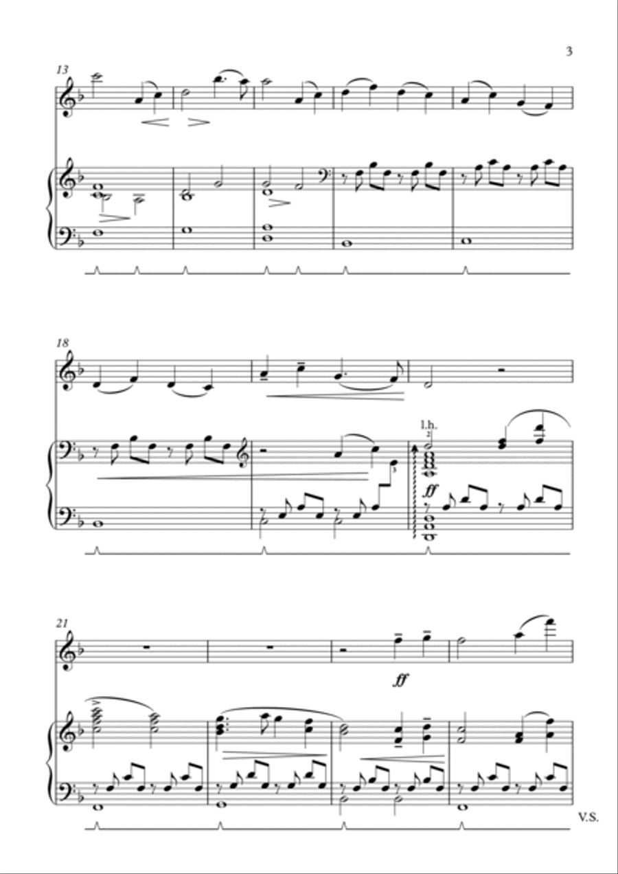 Oogway Ascends Flute Duet scores gallery preview page 3