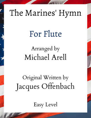 Book cover for Marines' Hymn- Easy Flute